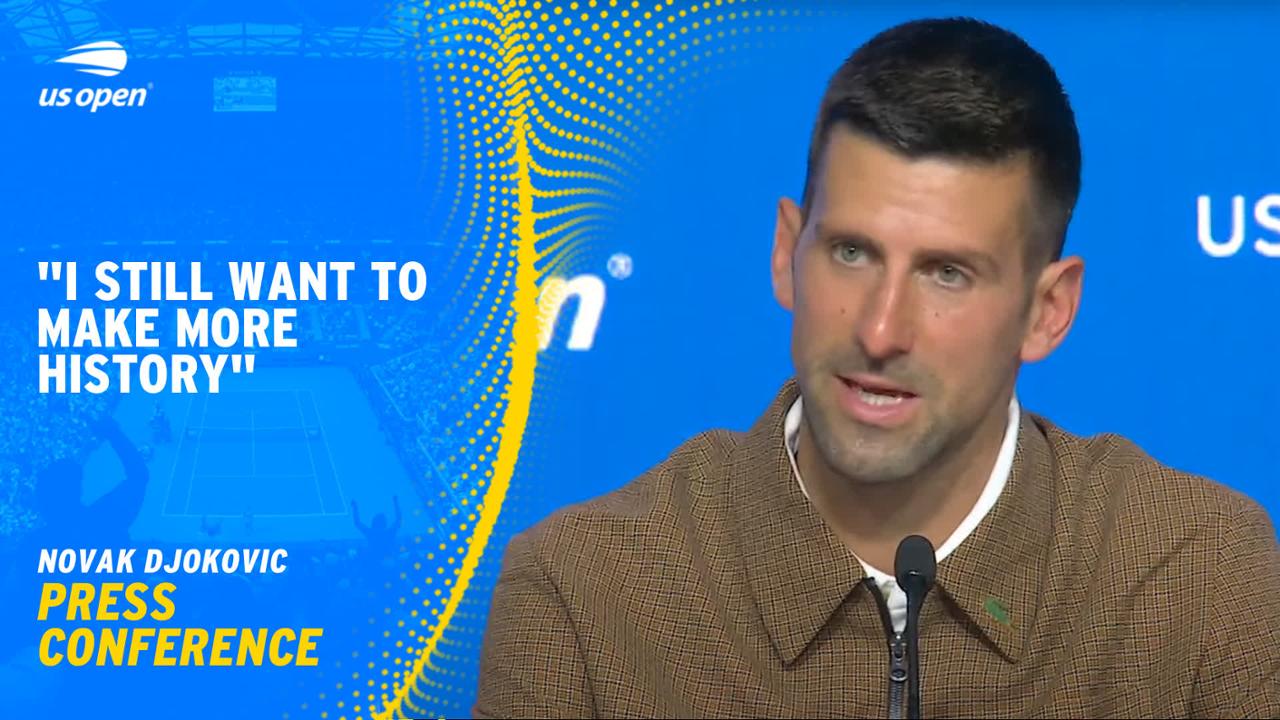 Novak Djokovic Press Conference | 2024 US Open - US Open Highlights ...