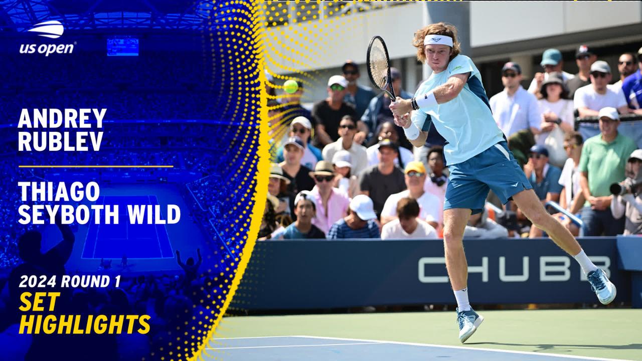 Rublev vs. Seyboth Wild Highlights Round 1, Set 1 US Open