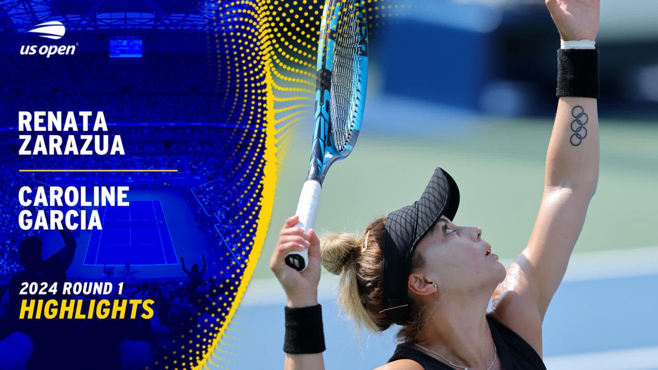 Zarazua vs. Garcia Highlights Round 1 US Open Highlights & Features